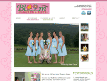 Tablet Screenshot of melaniesflorals.com